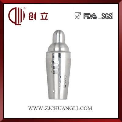 700ml Double Wall Stainless Steel Dial a Drink Recipe Cocktail Shaker