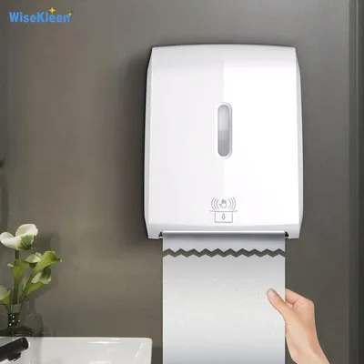 New Arrival Wall Mount Kitchen Commercial Auto Cut Paper Towel Roll Dispenser
