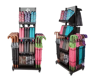 Advertising Tool for Umbrella Display Racks with Umbrella