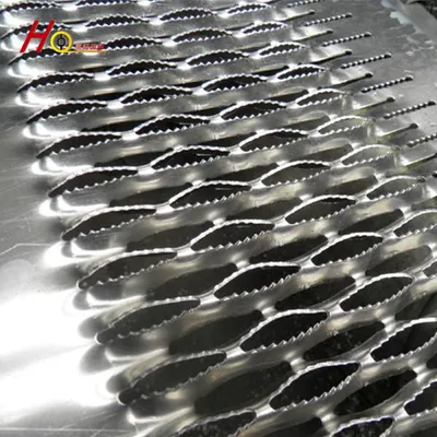 Durable Perforated Metal Grating for Platform Stair Walkways