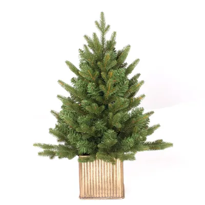 Yh2025 PVC&PE Metal Stand Pot Hight Quality Artificial Christmas Tree for Christmas Decoration