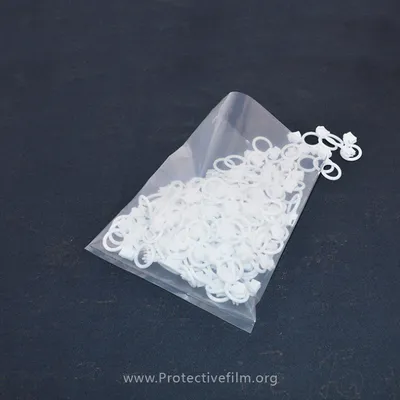 Polyethylene Flat Bag Transparent Plastic Bag OEM PE Clear Bag