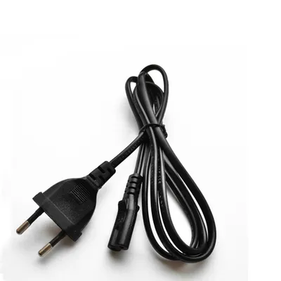 VDE Certification Power Cord European Two-Pin Plug with C7