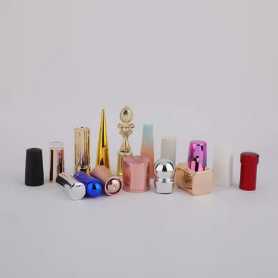 Factory Sale OEM Nail Polish Containers Empty Bottles Unique Cap with Brush