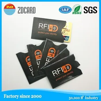 RFID High Security Good Performance Business Card Holder Metal