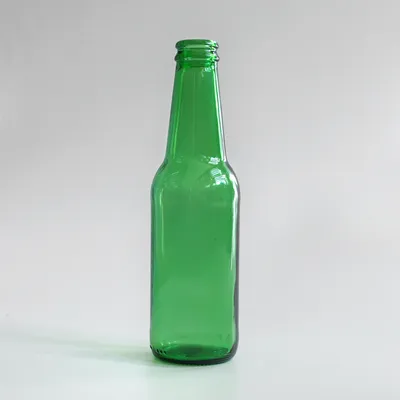 250ml Green Glass Beer Bottle Reusable Empty Beverage Packaging Bottle