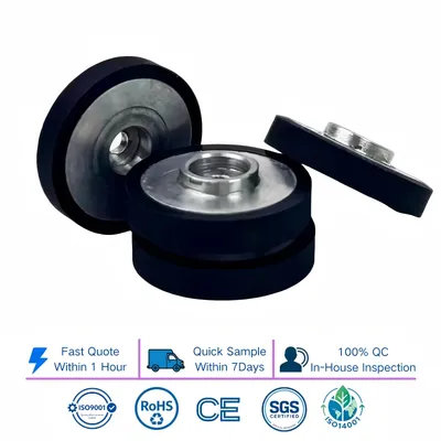Aluminum Core High Load Silent Wheel for Conveyor PU Roller Wheel