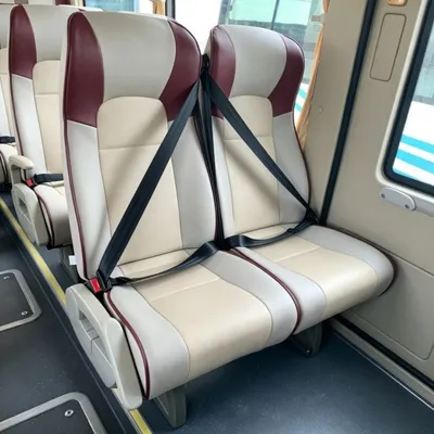High Accuragy Safe Smooth Reclining Custom Passenger Seat for Airport Transfer Bus