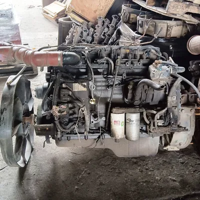 Used Engine Assembly 6.7L for Cummins Isde 185-40 5295892 Diesel 6 Cylinders Yuchai HOWO Second Hand Engine Old Engine Six Cylinder Engine