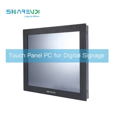 15.6''10.4''17'' 19''21.5'' Size All in One Panel PC Computer Touch Screen for Multimedia Ad Player