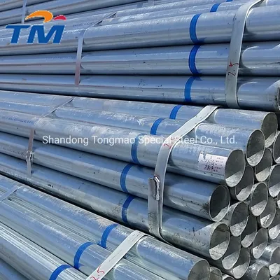 BS 1387 ASTM A53 a 500 Galvanized Steel Pipe Factory