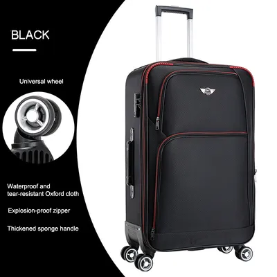Wholesale Travel Trolley Luggage Man Women Oxford Lightweight Suitcase Set