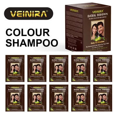Veinira 100% Organic Argan Oil Speedy Hair Color Shampoo