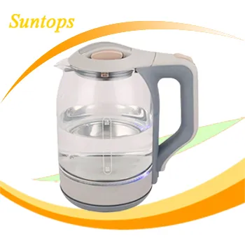 Factory Made Whole Sale Glass Kettle 1.8L
