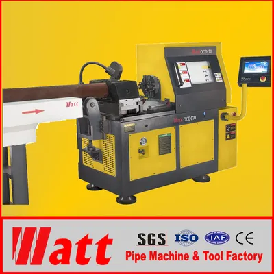 H48 High Speed Pipe End Beveling Machine for Prefabrication in Workshop