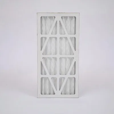 Hot Selling Cardboard Paper Frame Synthetic Fiber Mesh Pleated Air Filter