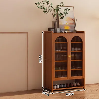 New Storage Shoe Cabinet and Shoe Rack 2 Changhong Doors 7 Layers 60*33*97cm