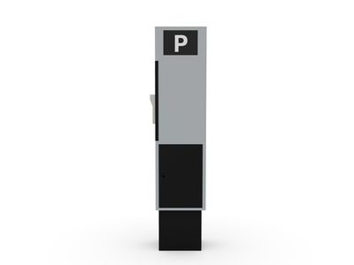 Street Parking Space Management Cashless Meters