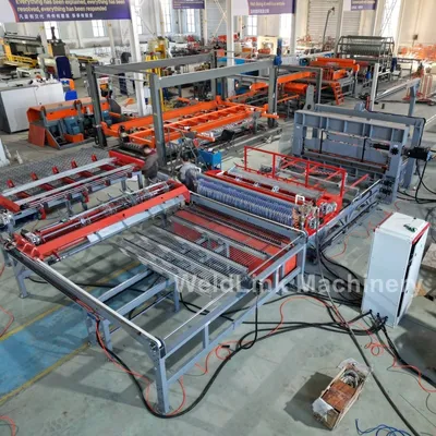 Automatic Bending Fence Welding Machine for Mesh Panels in Stock