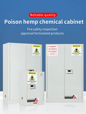 2022 Different Capacity Stainless Poison Hemp Chemical Resistant Cabinet