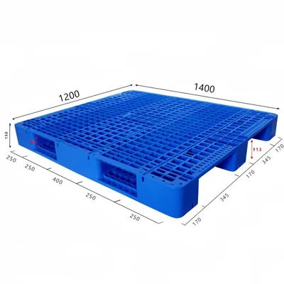 Durable Virgin HDPE Reinforced Plastic Pallet for Heavy Loads
