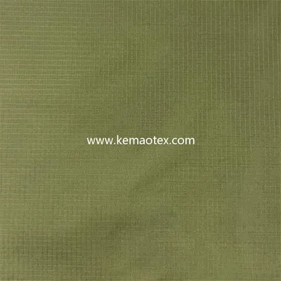 High Quality 100% Waterproof Nylon Rip-Stop Fabric with PU Coated Used for Jackets
