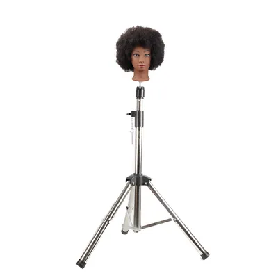 High Quality Headform Stent Prosthesis Doll Head Holder Brackets Wig Hair Model Head Tripod Bracket Mannequin Head Tripod