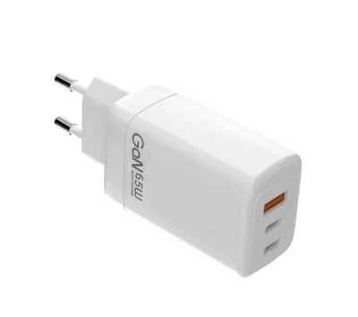 65W Fast Charging Wall Charger CE-Certified Mobile Phone Charger