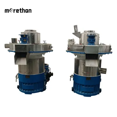 Ring Die 4-12mm 1-2t/H 75kw 380V Wood Pellet Mill Biomass Pelletizer Sawdust Pellet Production Line Palm Kernel Shell Pelletizing Machine Wood Pellet Machine