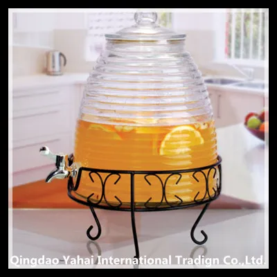 10L Glass Storage Fermentation Bottle for Juice