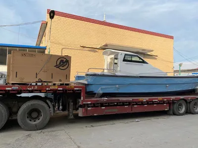 Chinese31FT 9.6m Panga Professional Pleasure Fiberglass Fishing Boat for Sale