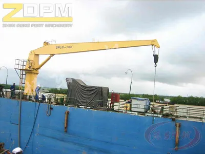 Hydraulic Slewing Drck Crane China Manufacture for Best Price Sale