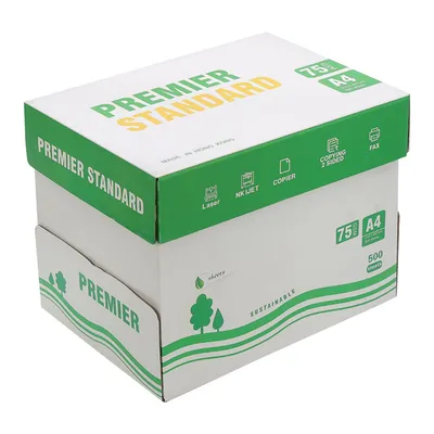 75GSM A4 Bond Copy Paper, Smooth Finish, 500 Sheets/Ream