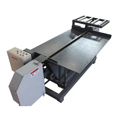Wood Pallet Dismantling Horizontal Band Saw Nail Cutting Machine
