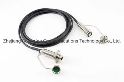 Optical Fiber Ftta Fiber Optic Patch Cord Waterproof 2/4 Core Odc to LC/Upc Odc LSZH TPU Jacketed