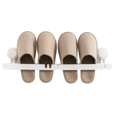 Bathroom Wall-Mounted Foldable Slippers Rack Slipper Hanger Amazing Hanging Shoe Storage Rack Modern Slippers Holder Rack