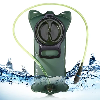 Custom Logo 2L Food Safe TPU Hydration Bladder Running Water Storage Bag