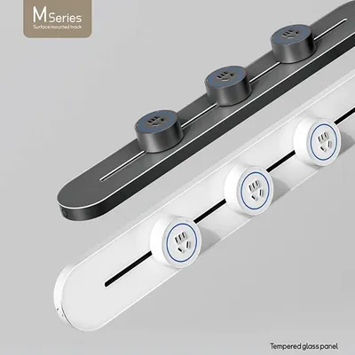 Track System Socket with Removable Adapter Rated 32A for Safe Use