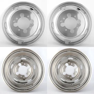 17" Wheel Simulators 4PCS Split Style Fit 2003-2018 RAM 3500 Drw