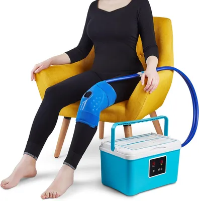Knee Shoulder Hip Ankle Pain Relief Cold Therapy Machine Cryotherapy Freeze Kit System for Knee After Surgery