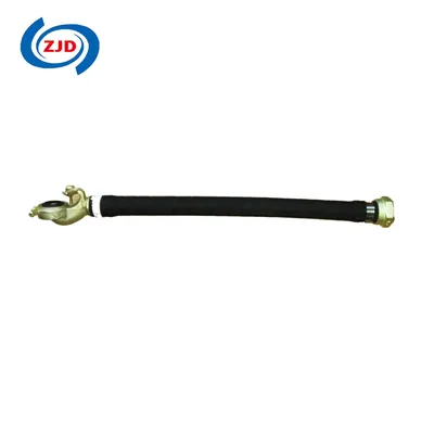 Uic Standard Brake Hose Hydraulic Hose Rubber Hose Flexible Hoses Designed for Brake System Components for Railway and Transportation Use