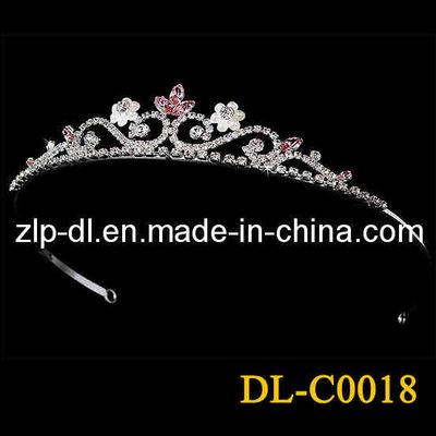 Bridal Tiara/ Girl Tiara/ Fashion Tiara / Bridesmaid Tiara (DL-C0018)