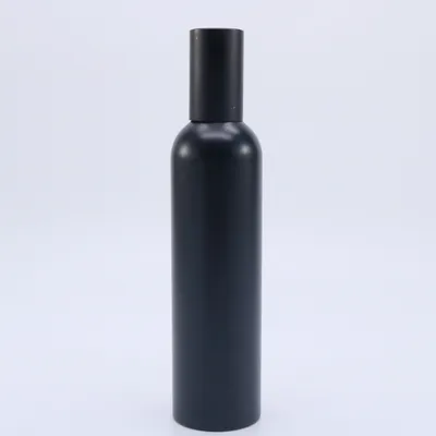 500ml Black Aluminum Spray Bottle Aluminum Bottle with Matte Black Spray Cap