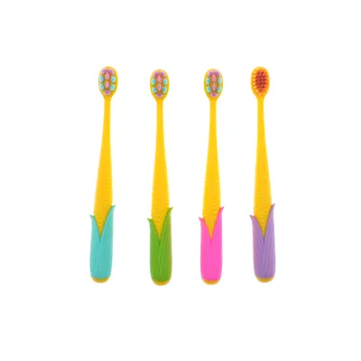 Small Tapered Bristles Deep Clean Household Toothbrush for Stain Care