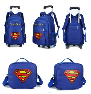 2016 Fashion Blue School Trolley&Luggage of Wheeled Bag (YX-HB25)