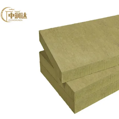 Good Quality 100 Kg/M 3 Rock Wool Insulation Board for Exterior Wall