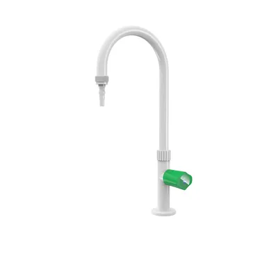 Laboratory Vertical Faucet White