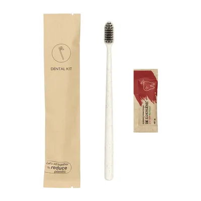 Individually Wrapped Disposable Toothbrush for Adults or Travel Hotel Home Use