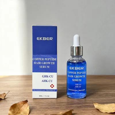 Hair Loss Ahk-Cu Hair Treatment Ghk-Cu Blue Copper Peptide Hair Growth Serum
