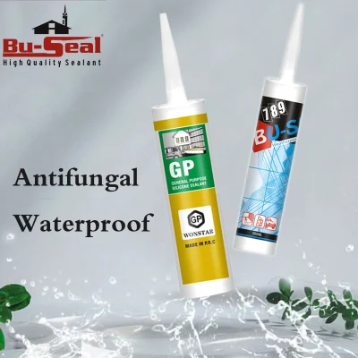 A Grade Waterproof Neutral Gp Silicone Sealant Discoloring